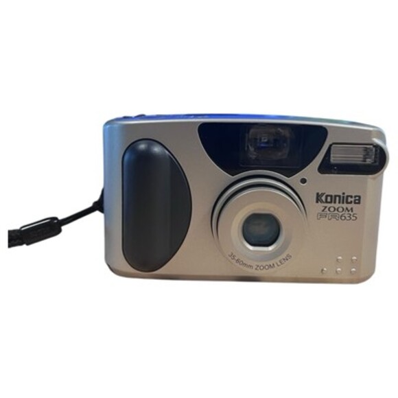 Vintage Konica Zoom FR635 Point and Shoot 35mm Film Camera - Picture 11 of 16